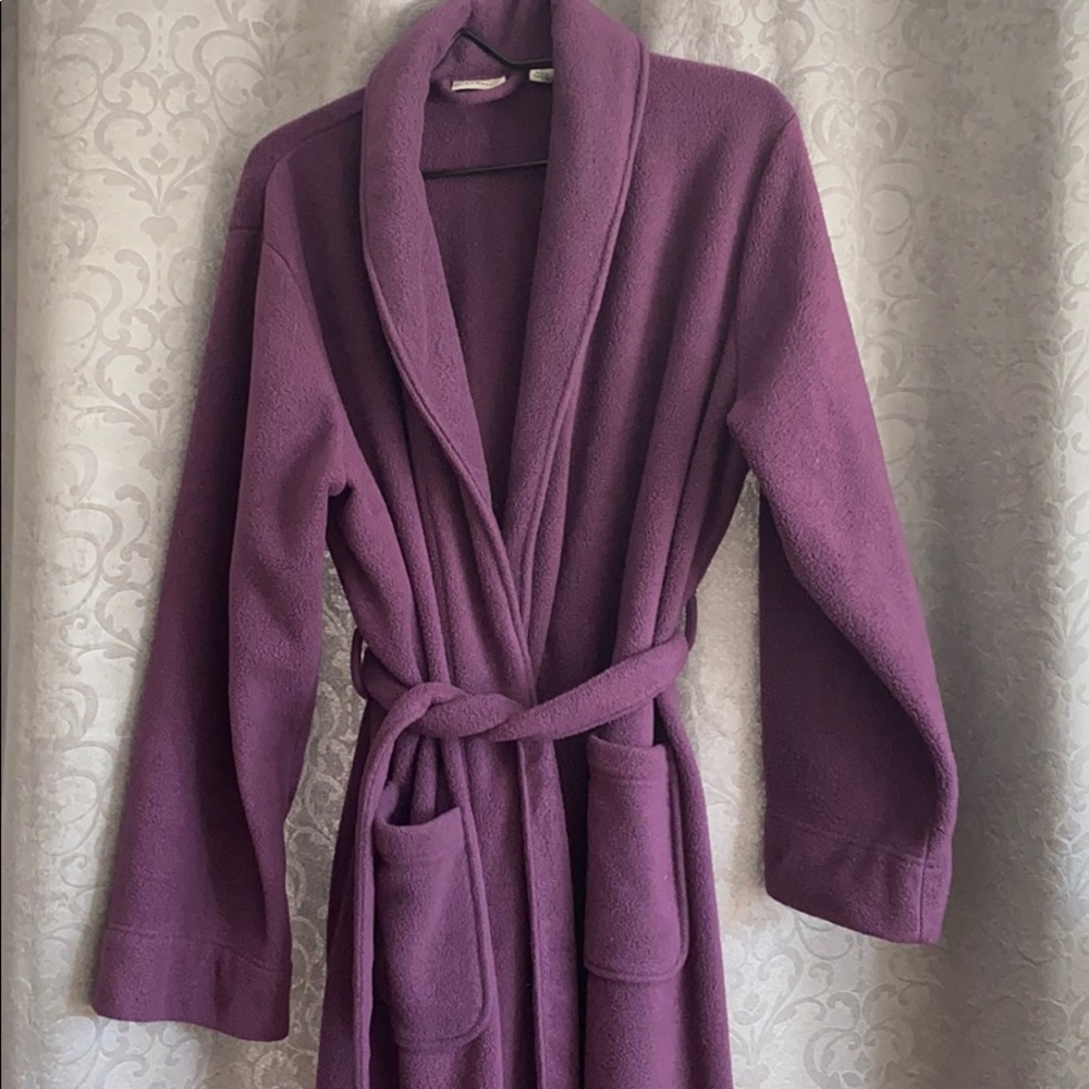 Women’s Purple Fleece robe
